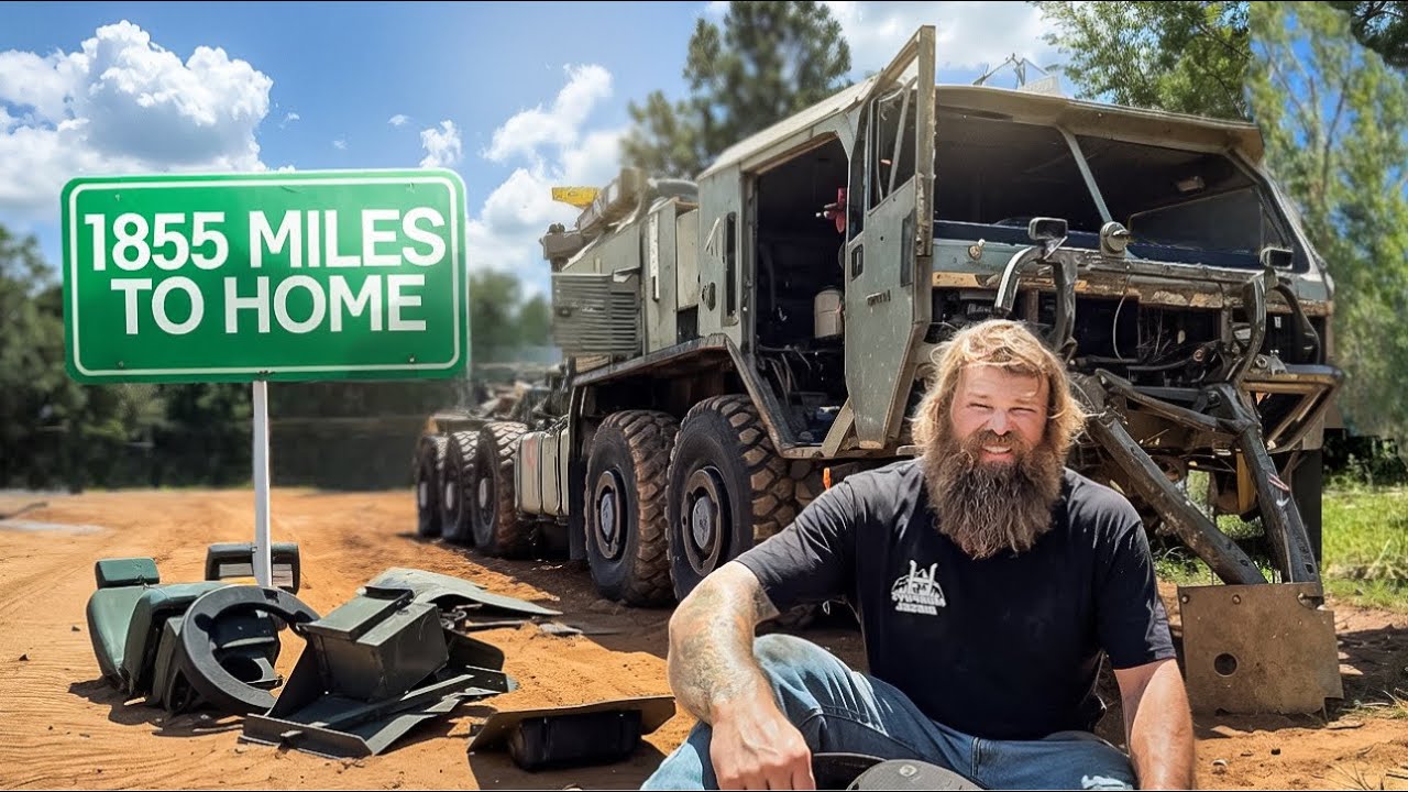 I Bought A 10X10 Military HEMTT And Tried Driving It 1855 Miles Home
