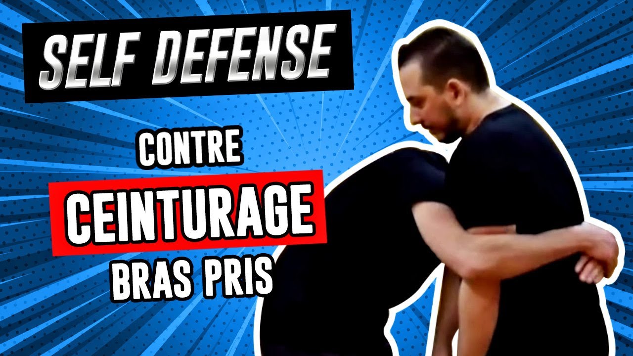 Comment se défendre contre un ceinturage de face en combat de rue (Penchak Silat - Self défense)