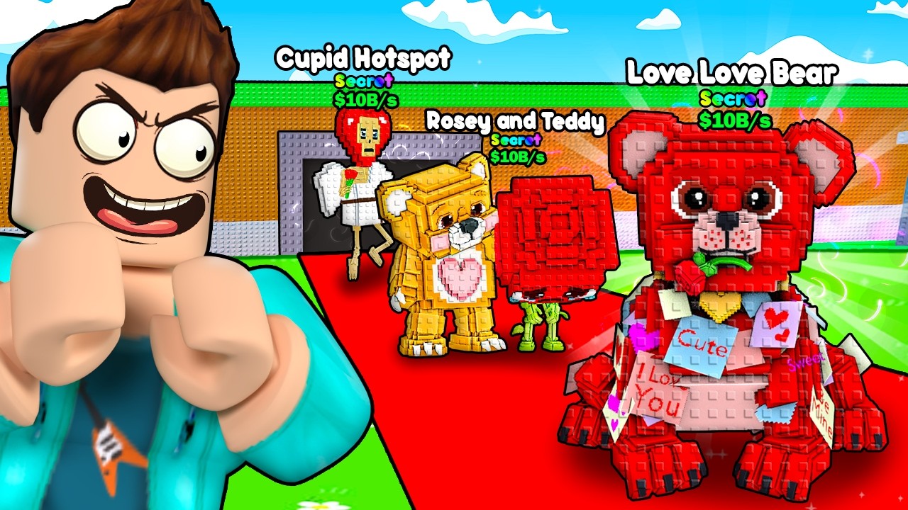I STOLE VALENTINES BRAINROT IN STEAL A BRAINROT UPDATE ROBLOX !!