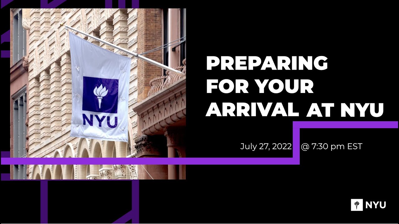 Preparing For Your Arrival In New York City