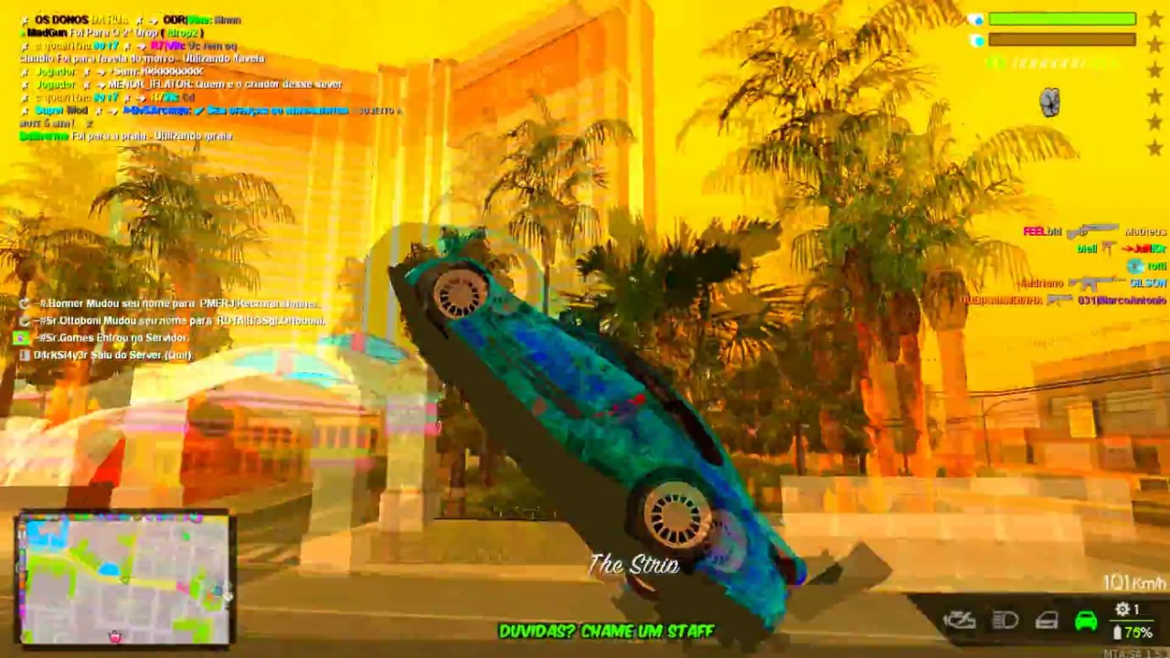 GTA SAN ANDREAS / HACKER MTA/ Gameplay