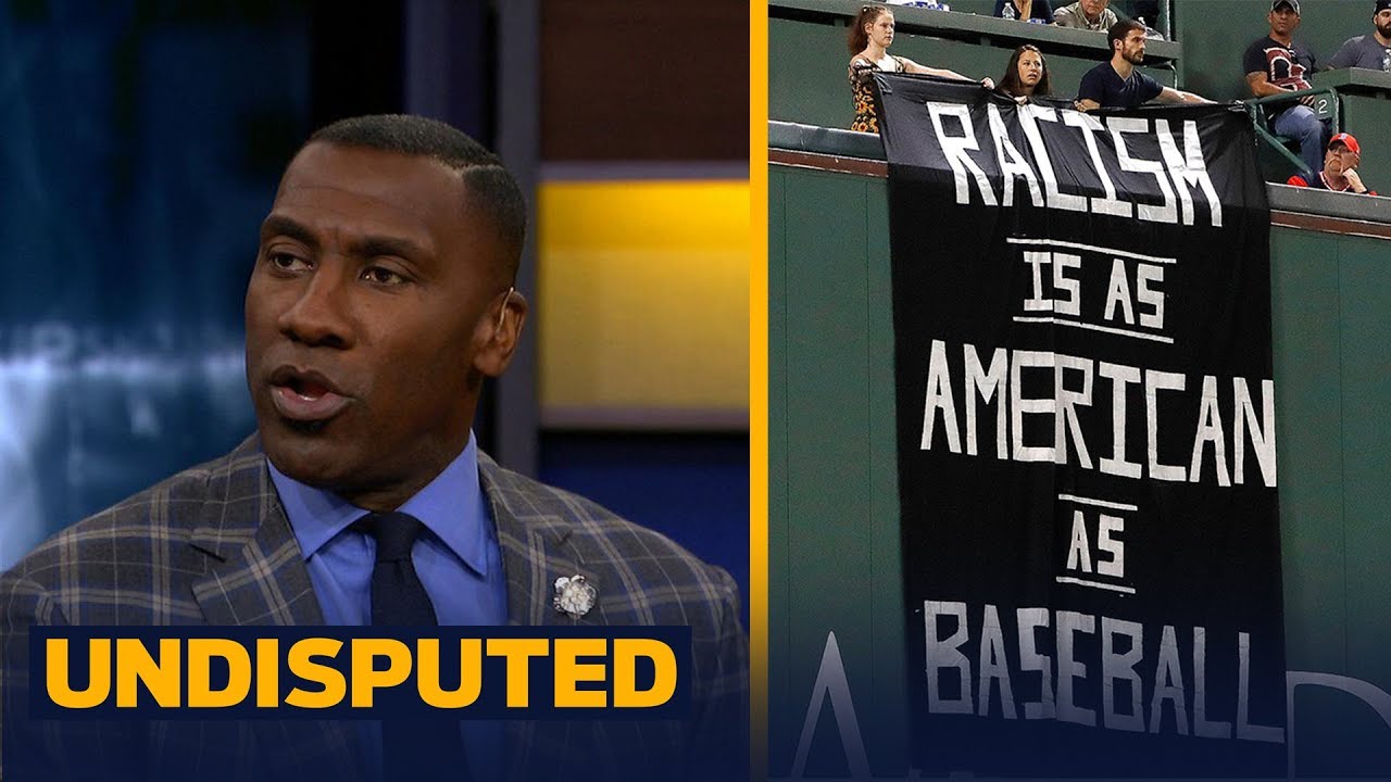 Shannon Sharpe praises 'racism is as American as baseball' banner at Fenway | UNDISPUTED