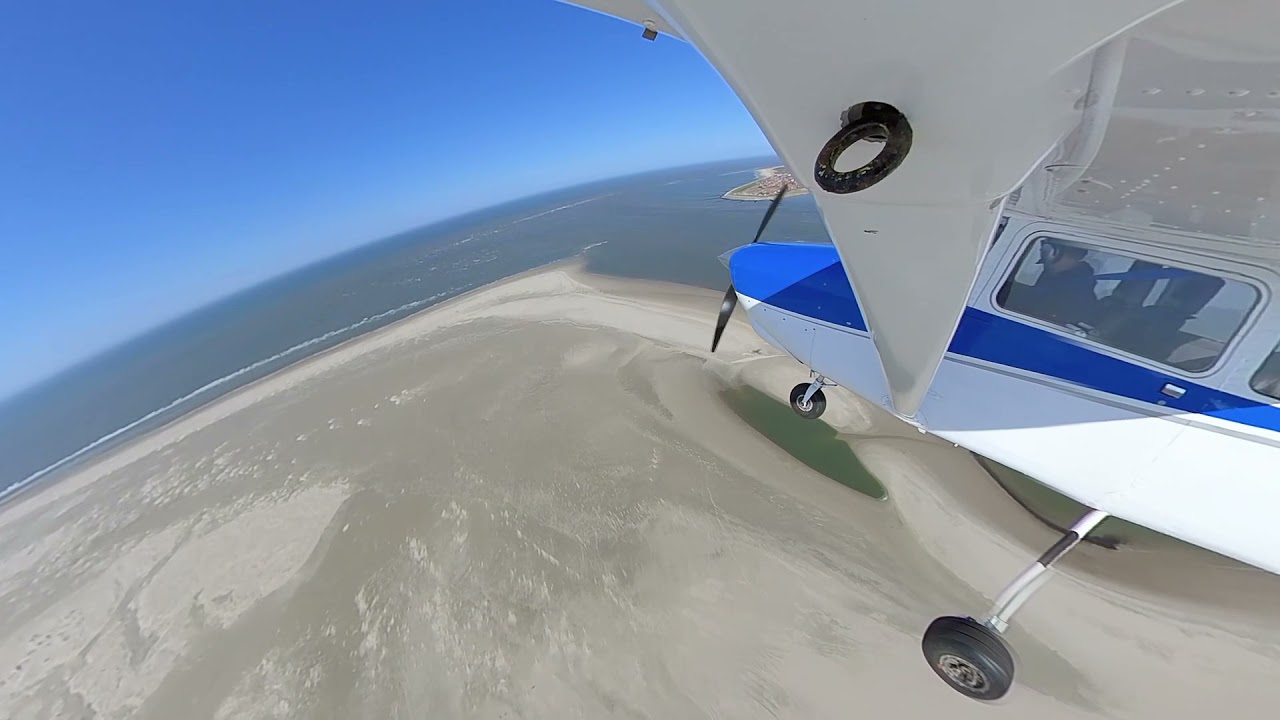 Anflug Baltrum EDWZ (Piste 09)