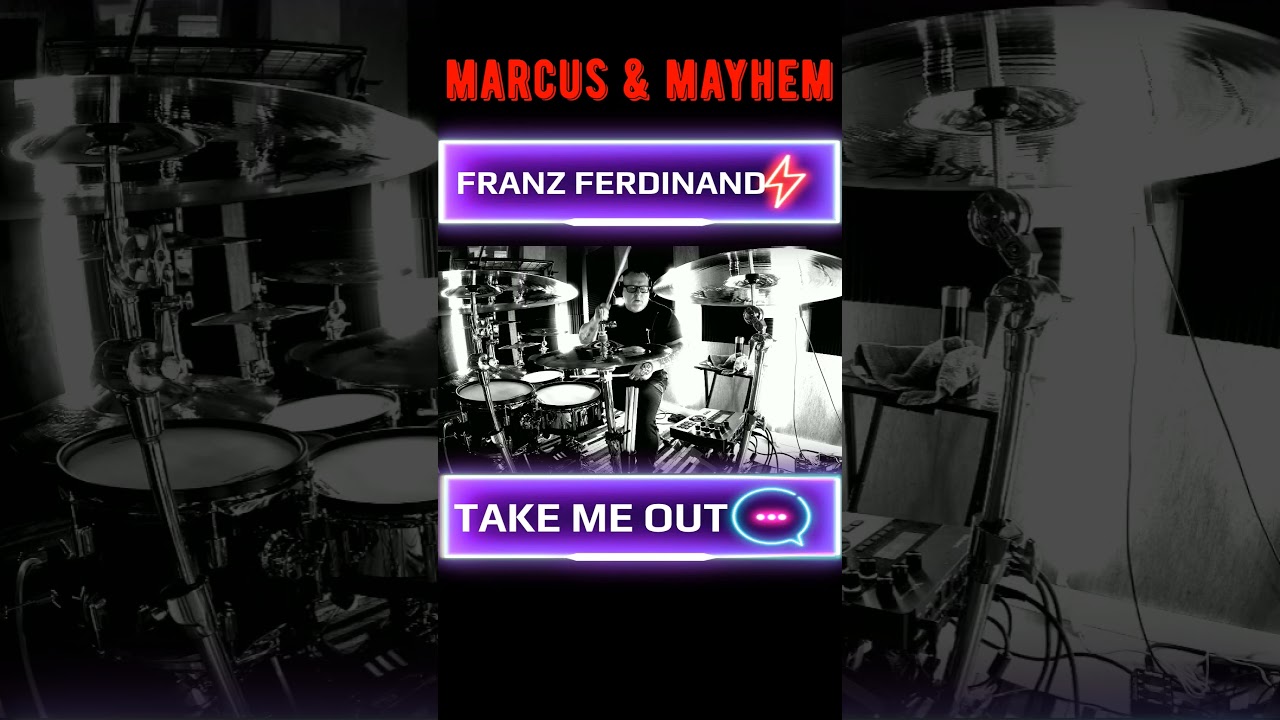 FRANZ FERDINAND - Take Me Out  #rolanddrums #zildjian #vatersticks #drumcover
