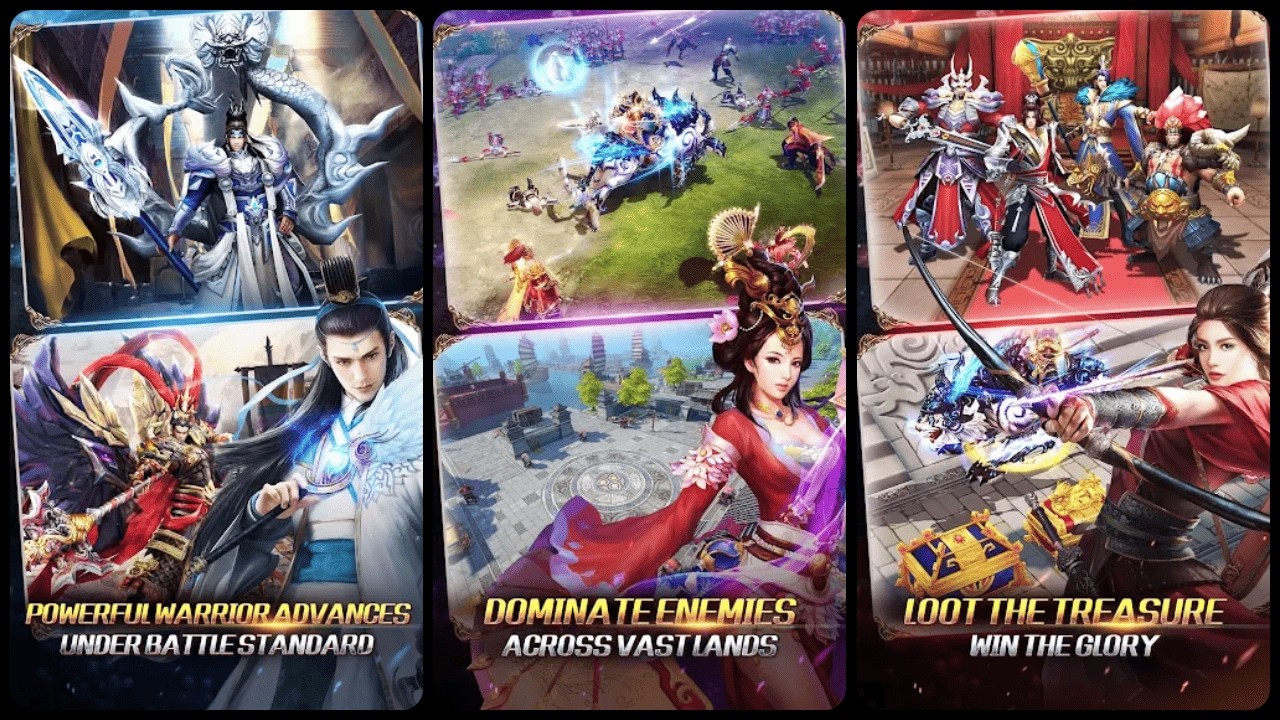 Kingdom Warriors Game Mobile Gameplay Android