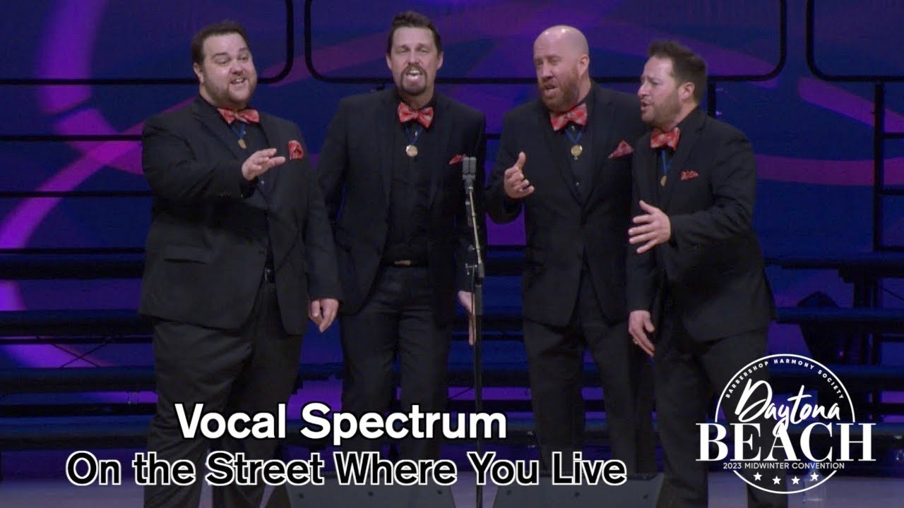 Vocal Spectrum - On the Street Where You Live [from My Fair Lady]