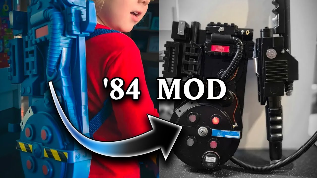 EASY Hasbro Kids Proton Pack '84 Mod. #hasbro #protonpack #ghostbusters