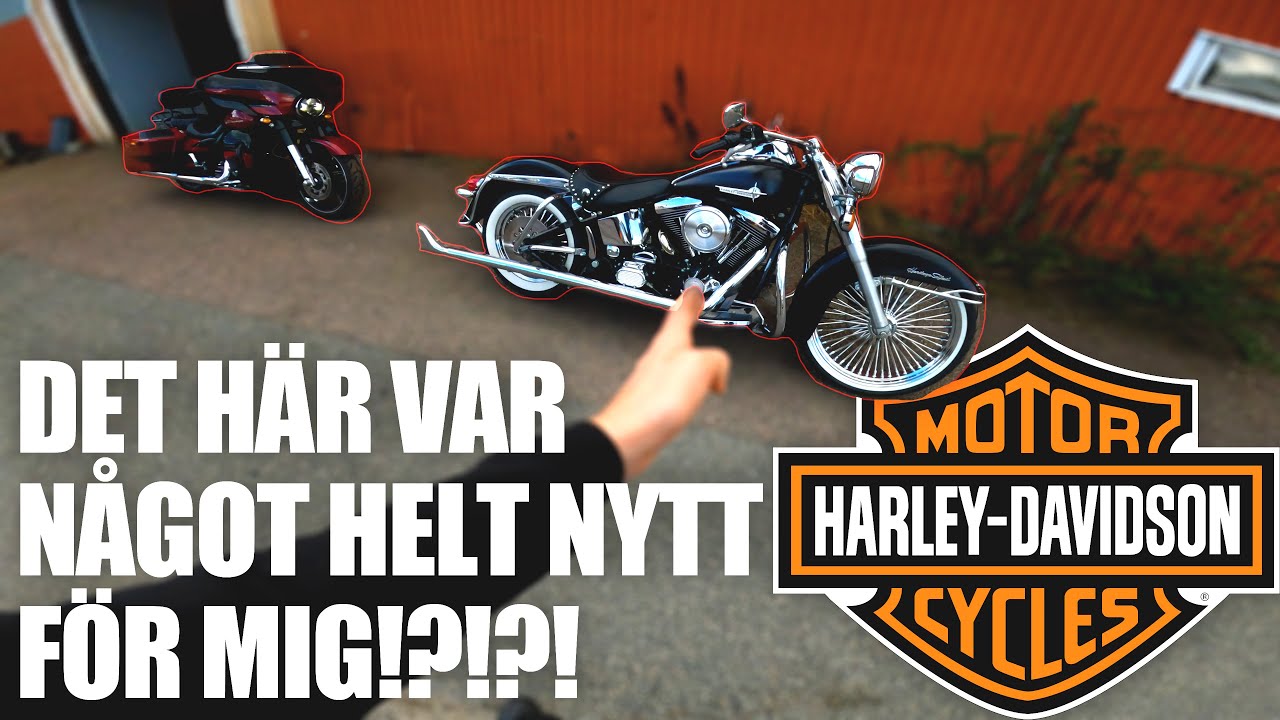 Provkör 2 feta Harley's - Custom Softail & Streetglide CVO
