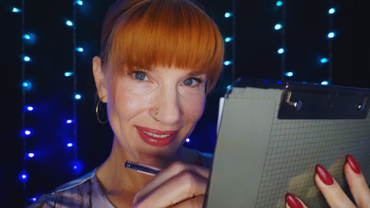 ASMR 50 persönliche Fragen an dich - Du musst ehrlich antworten (Whispering und Writing Sounds)