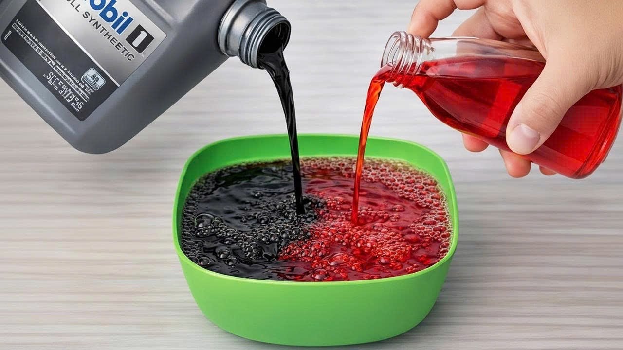 Смешайте моторное масло с керосином и заработайте доллары! Большинство людей даже не догадаются, что