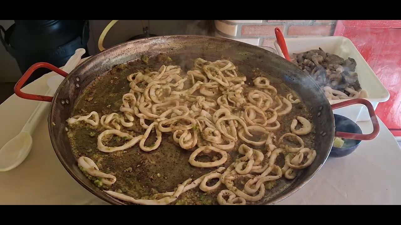 Paella aos Frutos do mar Marica  RJ.2025