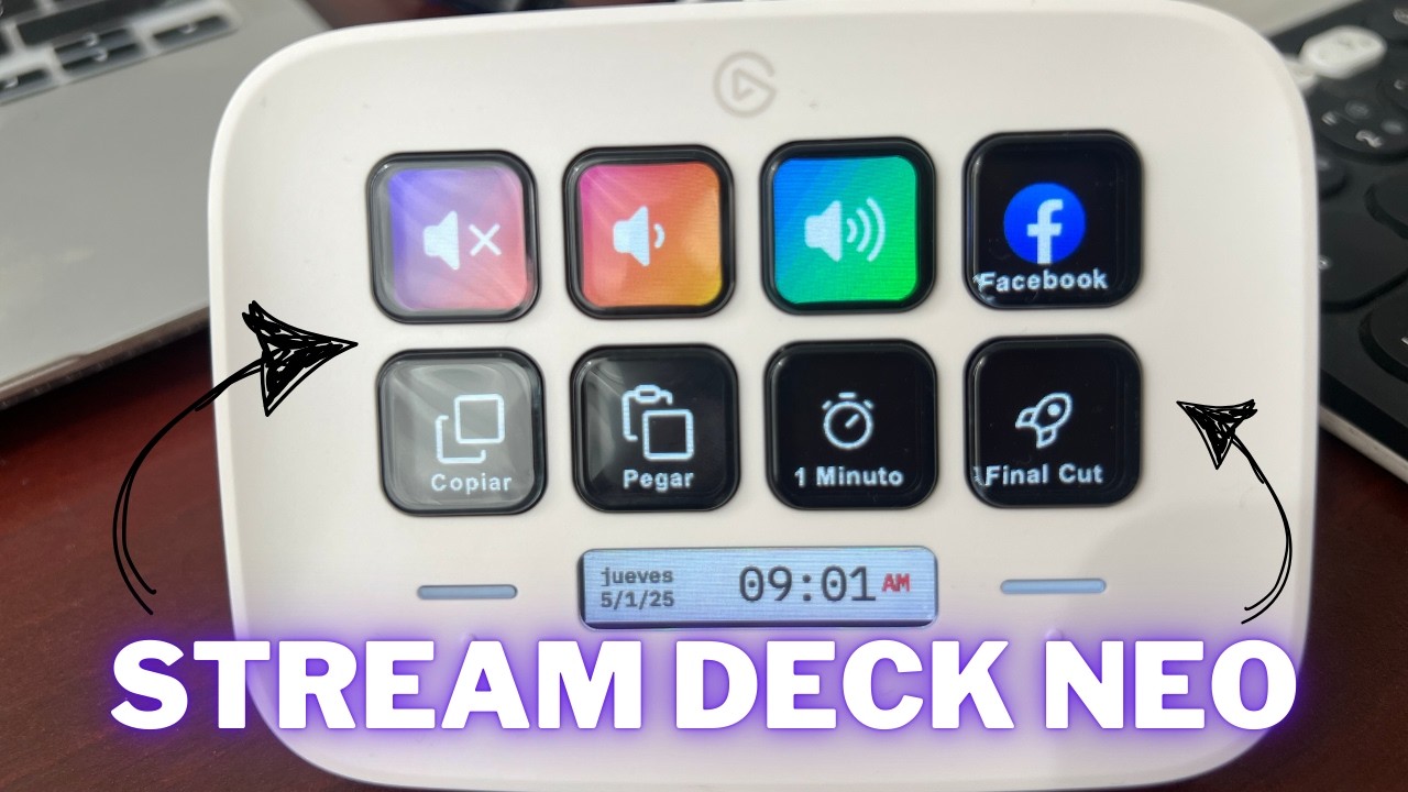 Stream Deck Neo: ¿vale la pena el nuevo panel de 8 teclas?