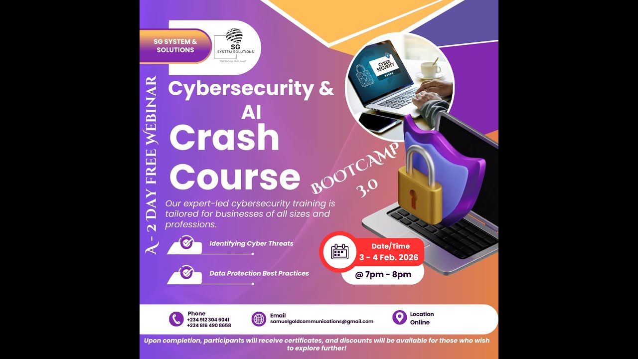 🎉 Welcome to the FINAL DAY of our Cybersecurity & AI Crash Course (Bootcamp 3.0) 🔐🤖🔥