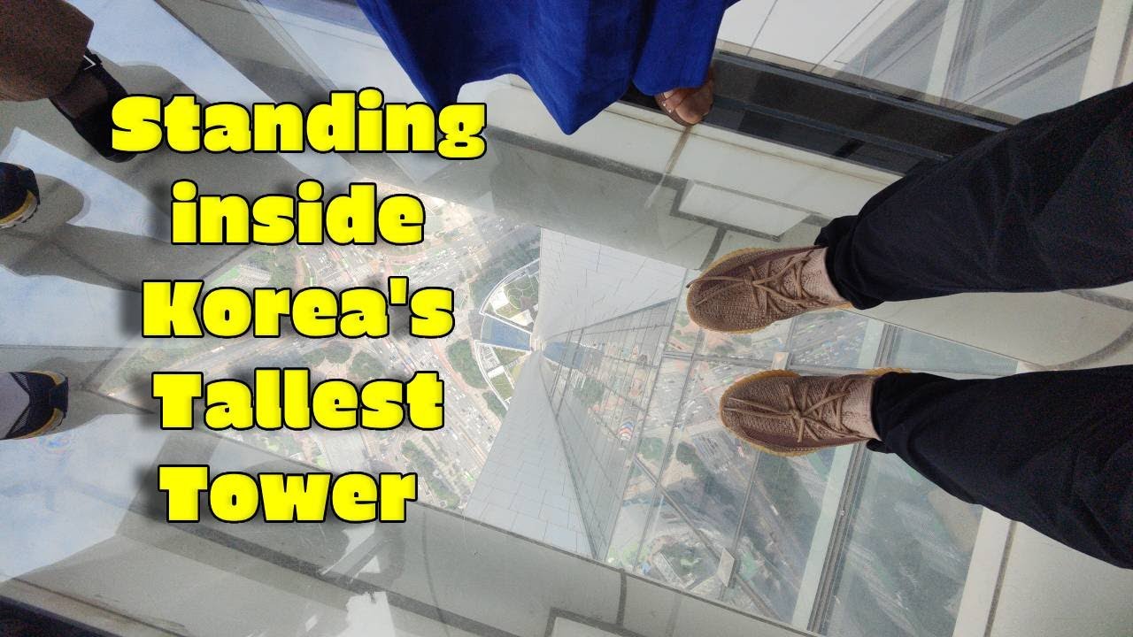 Standing Inside Tallest Skyscraper in Korea