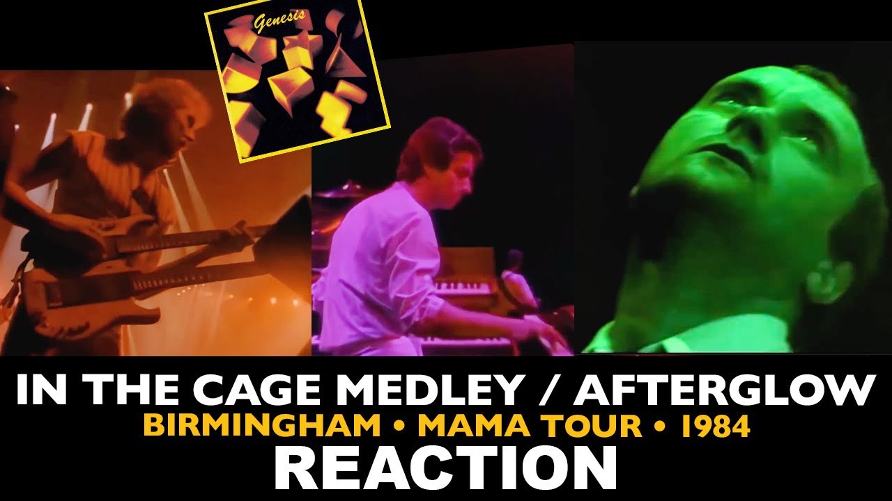 Musicians REACT to Genesis: In The Cage Medley, Afterglow (Mama Tour 1984)