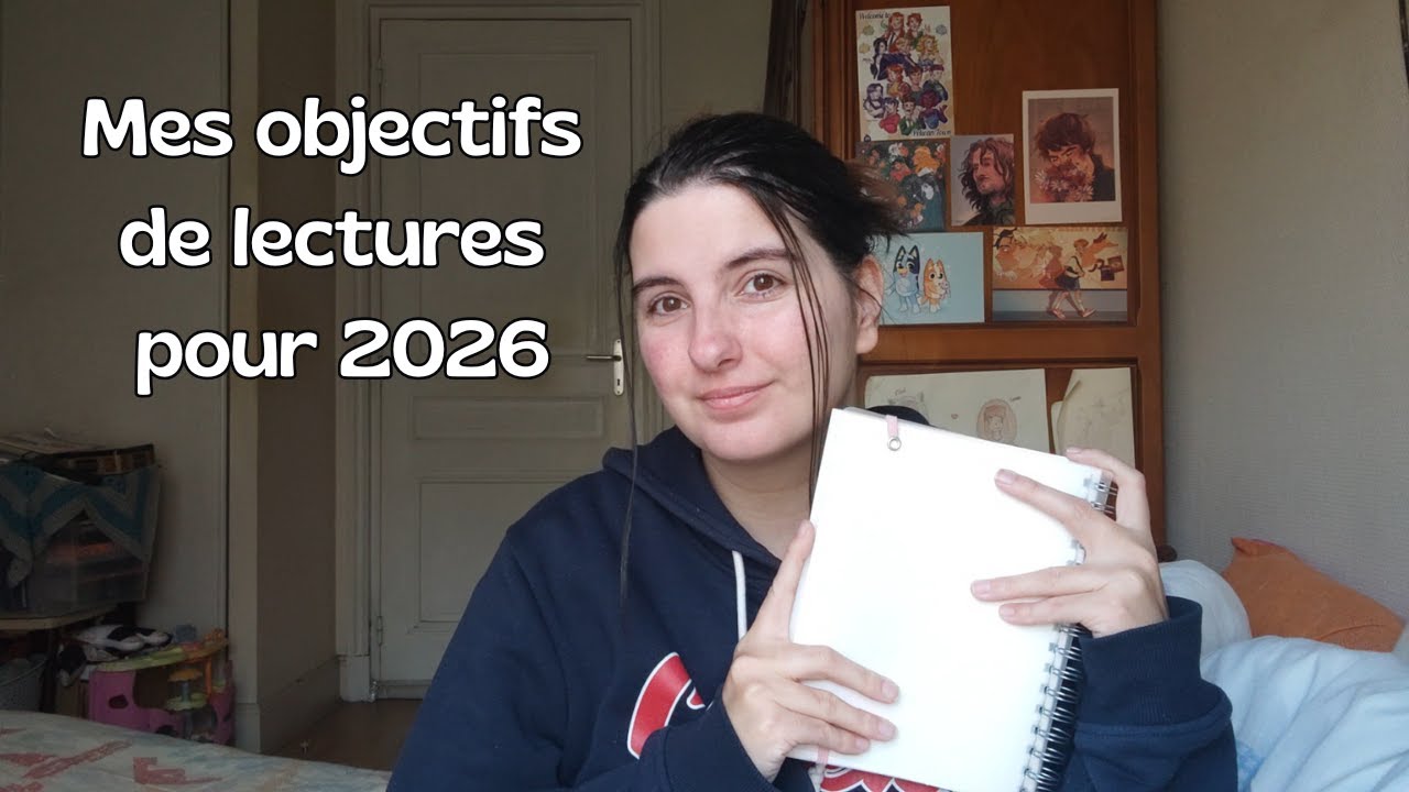 mes objectifs de lectures pour 2026  ‧₊˚