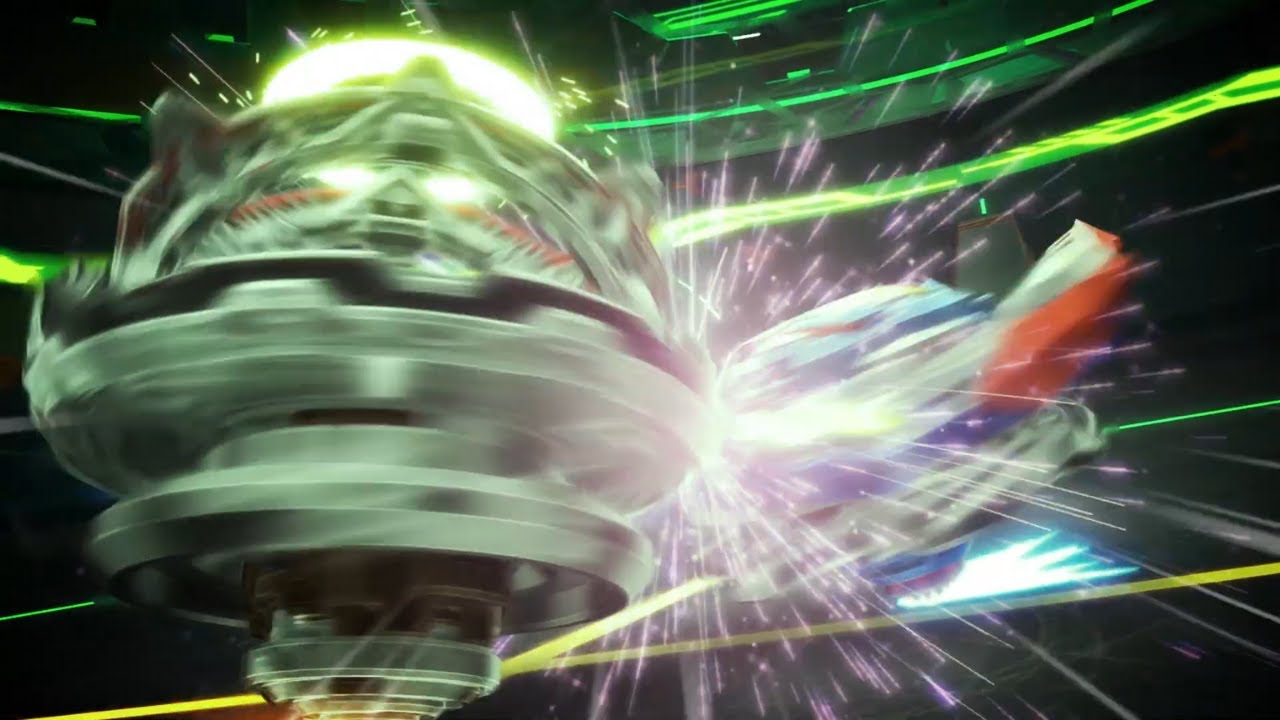 Bell vs. Valt vs. Rashad! BEYBLADE BURST DB EPISODE 48 My Partner! Extreme Battle! CLIP
