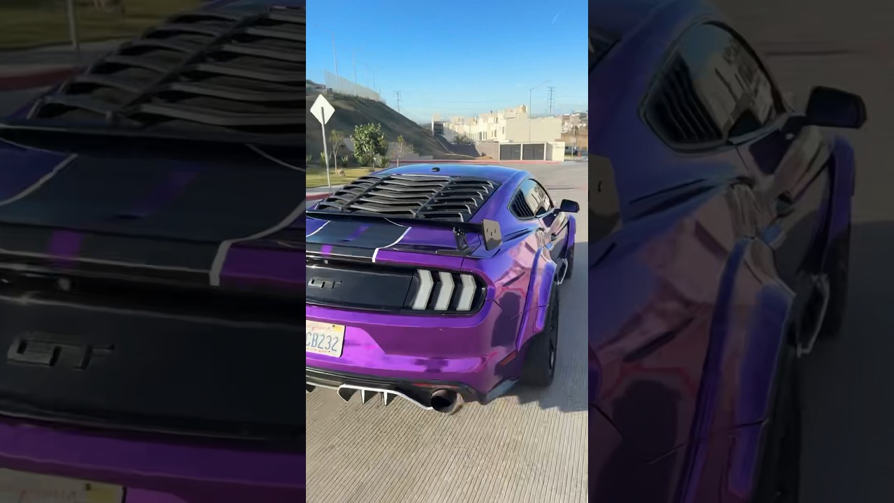 Choque el mustang por estar bromeando #mustang #shortsclip #shortscraft #suscribete #youtuber
