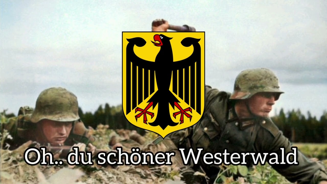 Westerwaldlied German march song - Rare version