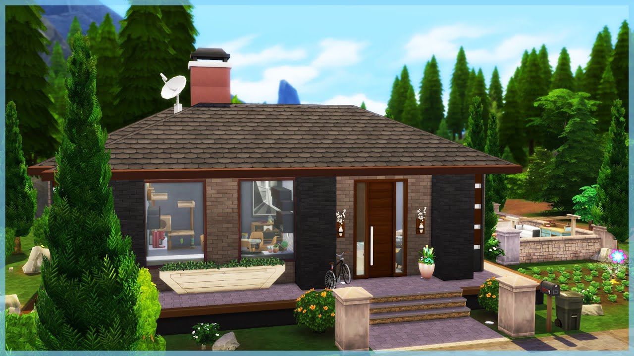 Créations Sims 4 | Traditionnelle et moderne ! (Speed Build)