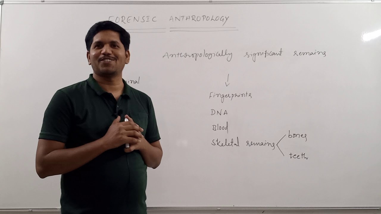 Forensic anthropology