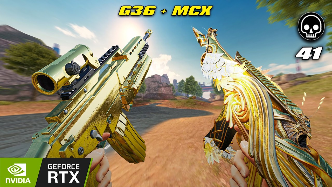 BLOOD STRIKE G36 GRENADE LAUNCHER + MCX ASCENDENT 41 KILL RANDOM SQUAD ULTRA GRAPHIC THE VALLEY