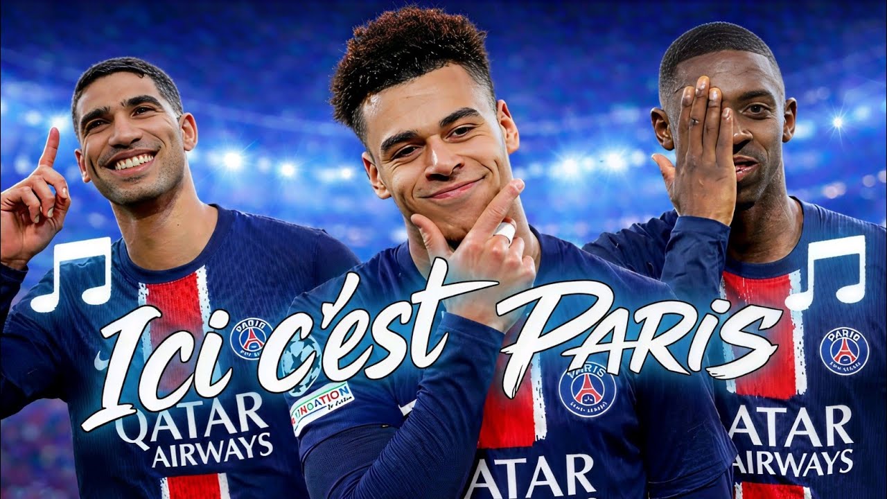 🎵 PSG - Ici C’est Paris | Chanson Officielle 🎵