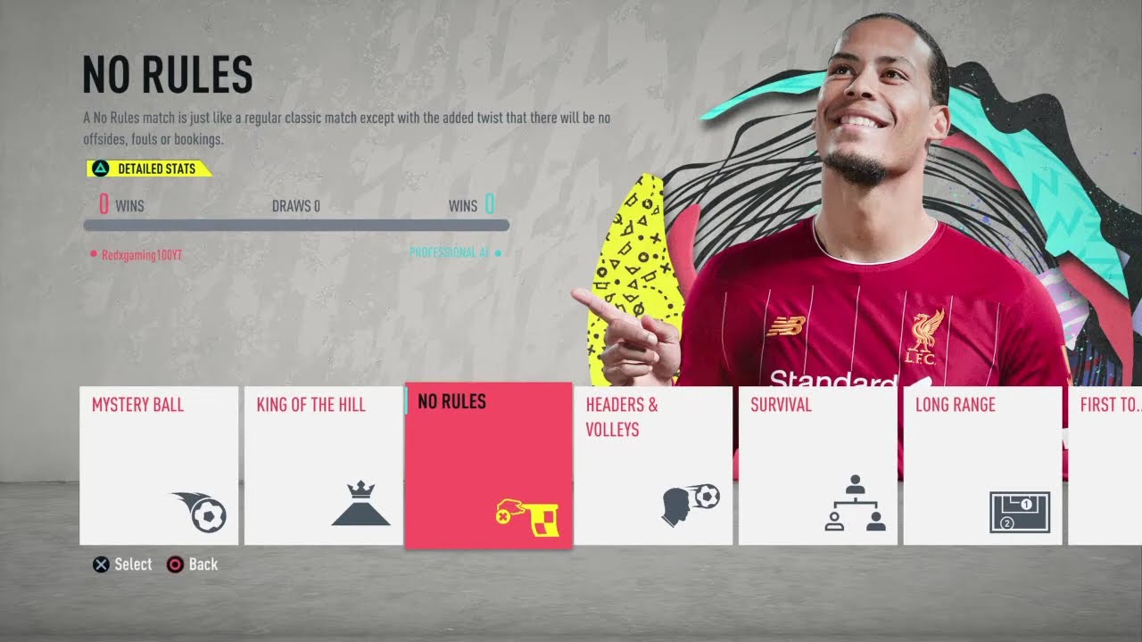 FIFA 20 ALL GAMEMODES