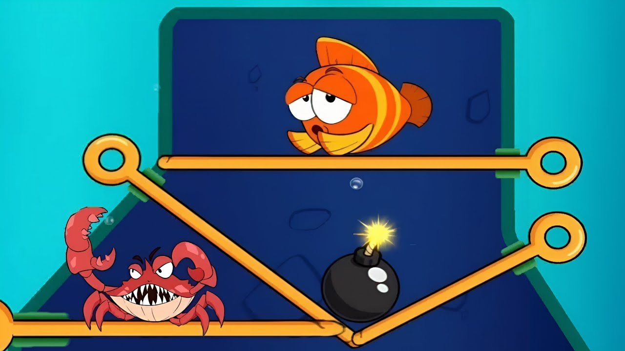 Save the Fish | Pull The Pin | Fish Rescue Game | android Gameplay Walkthrough | part 3 55 to 75