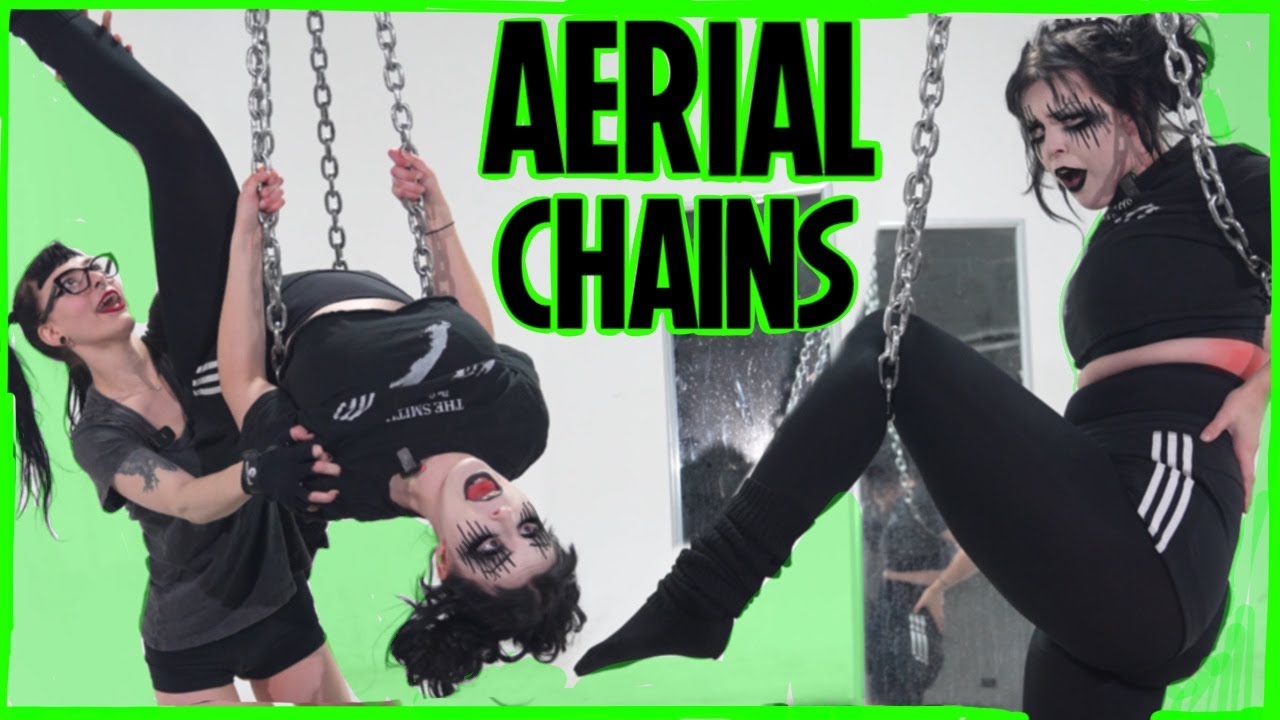TRYING AERIAL CHAINS FOR THE FIRST TIME