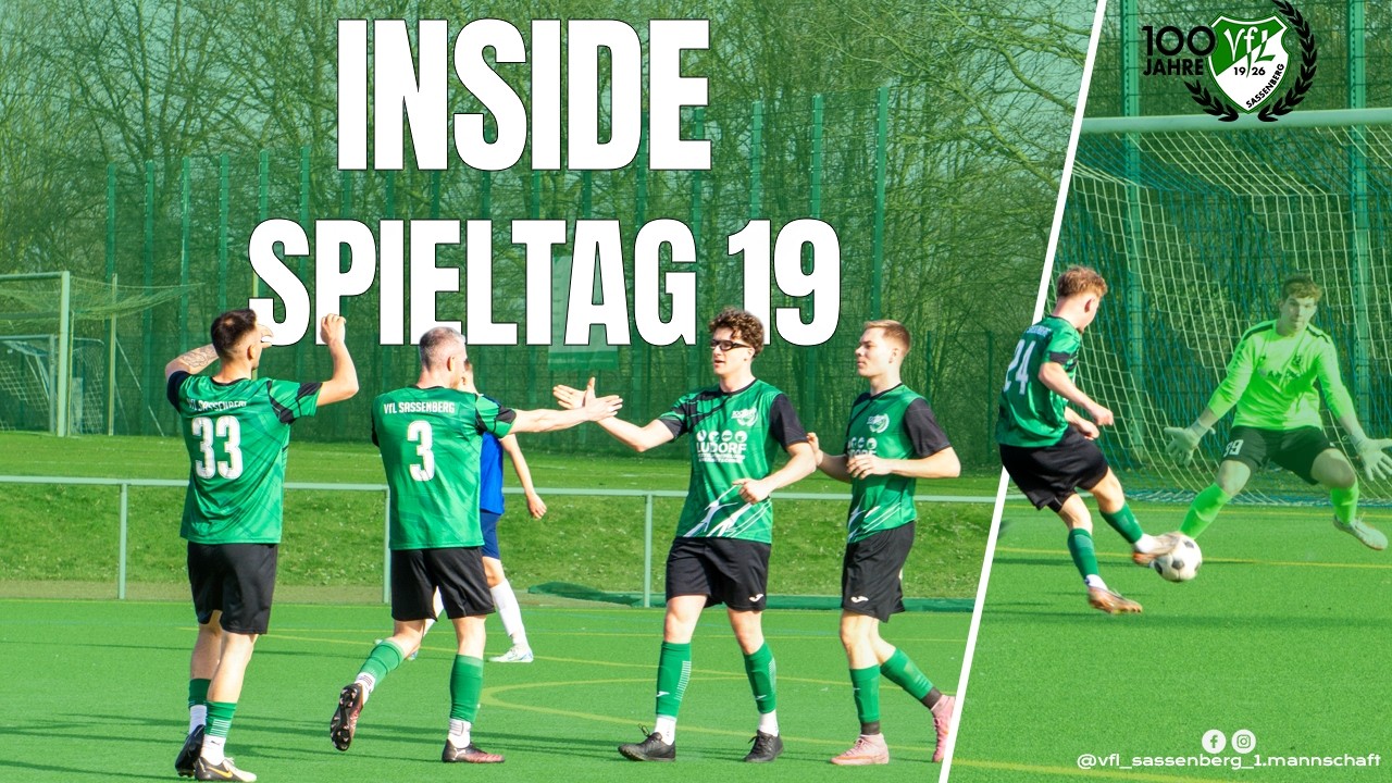 INSIDE SPIELTAG 19 - Die ersten 3 Punkte in 2026! #vflsassenberg #kreisligafussball #sieg #tore
