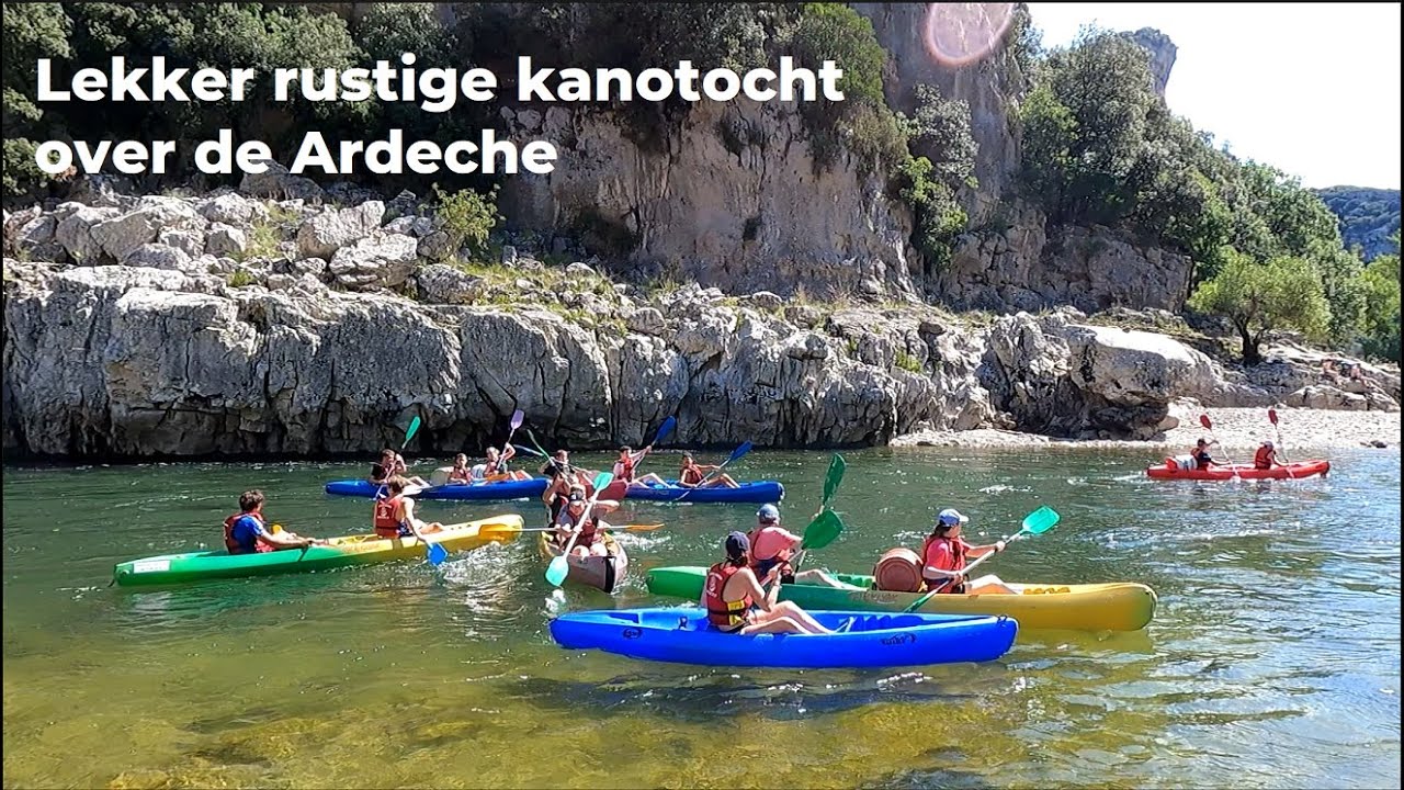 Vermijd deze kanotocht over de Ardèche