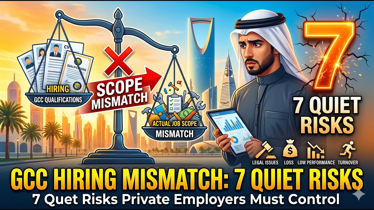 Why Western-Trained Hires Underperform: The Scope of Practice Mismatch in GCC Hiring