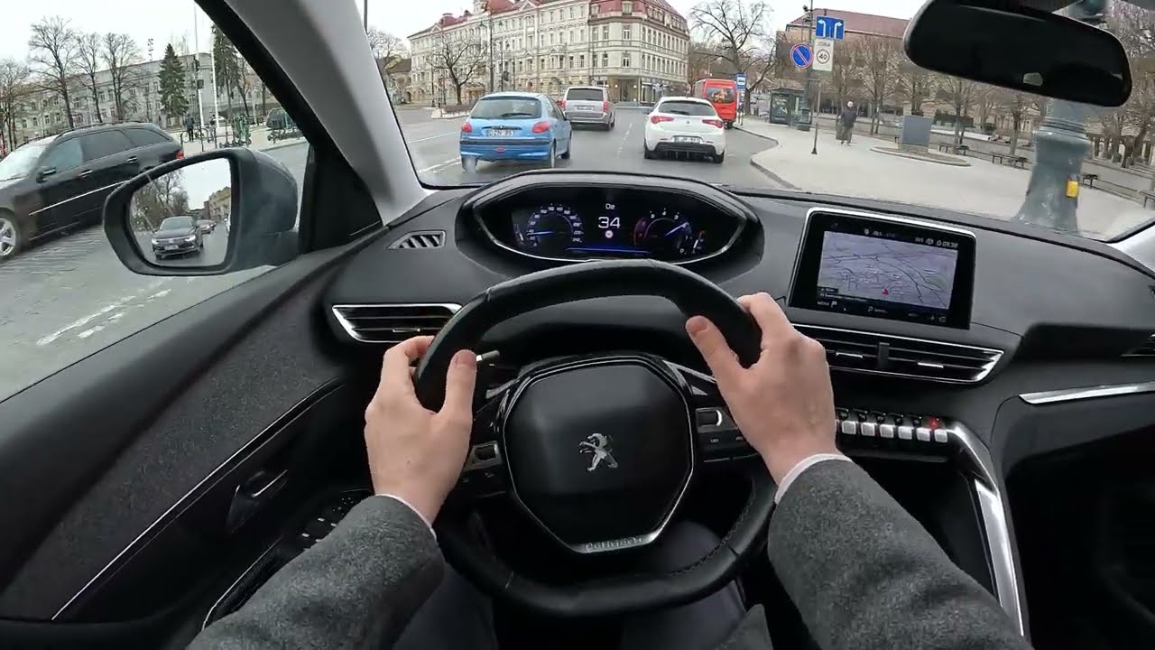 2018 PEUGEOT 5008 [ Allure ] 1.2l 130HP | POV Test Drive | Fuel consumption info
