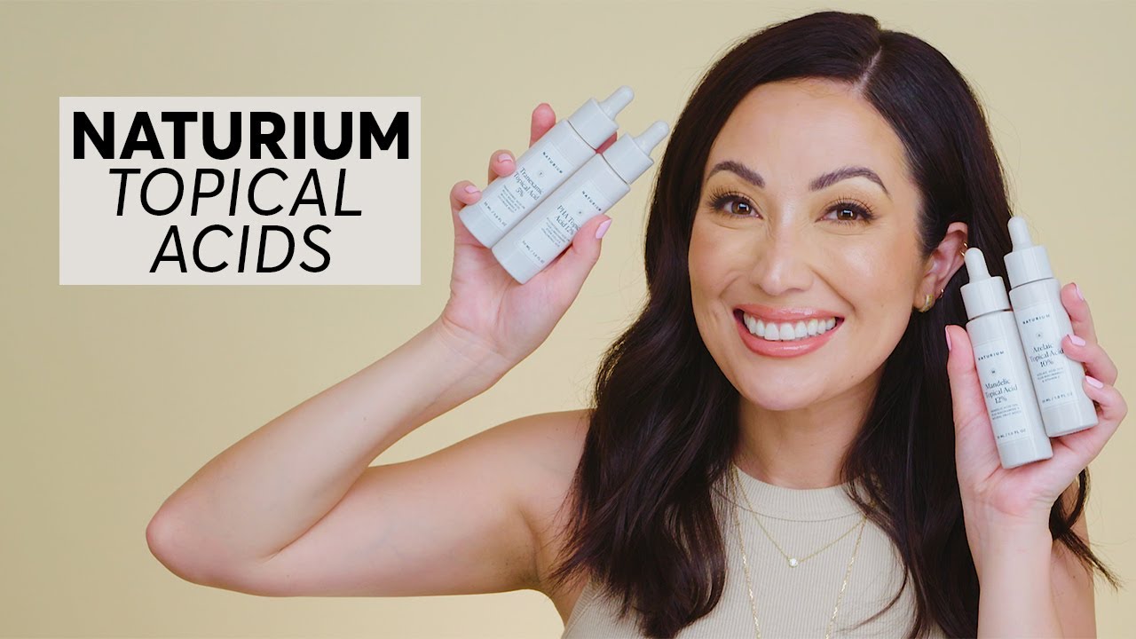 Azelaic, Mandelic, Tranexamic Acids & PHAs: NATURIUM Topical Acids Are Here for Every Skin Type!