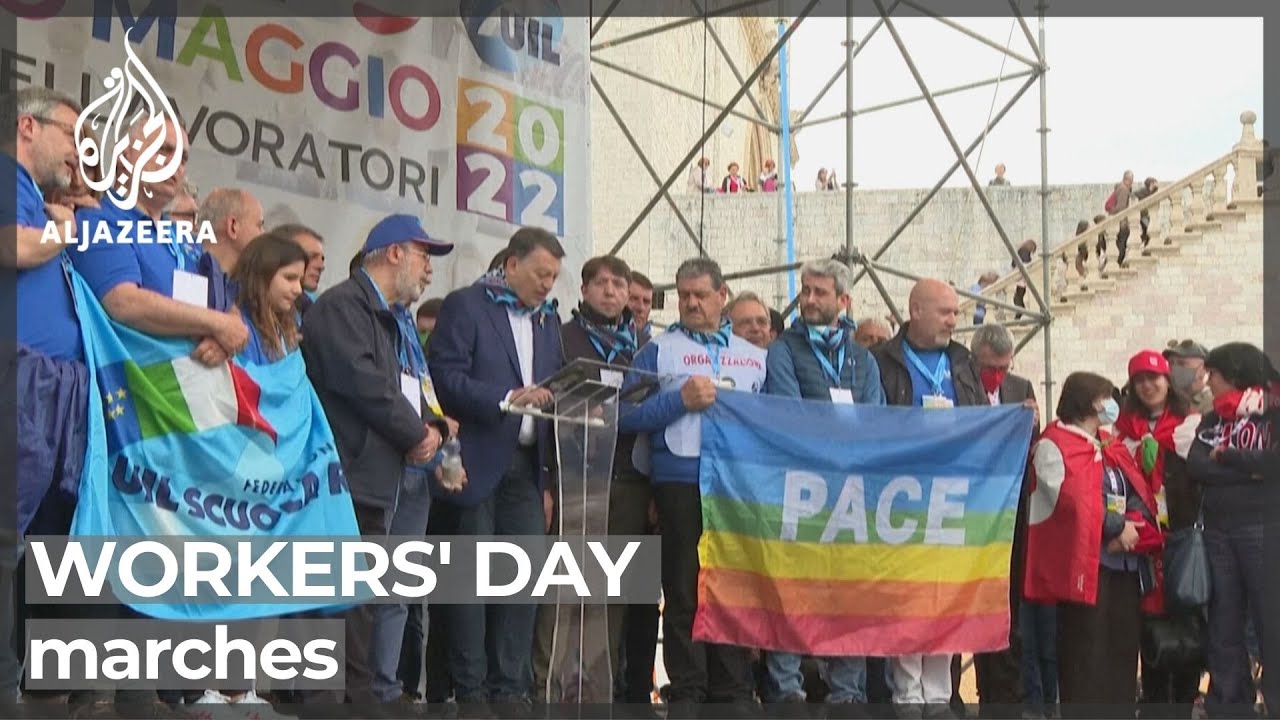 May Day marches marked amid economic strife