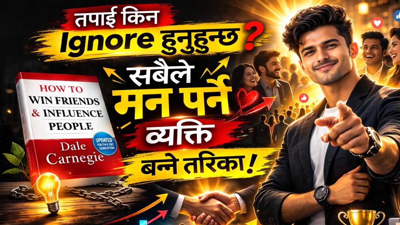 किन तपाईंलाई Ignore गरिन्छ? (Hard Truth) | How to Win Friends Book Summary in Nepali