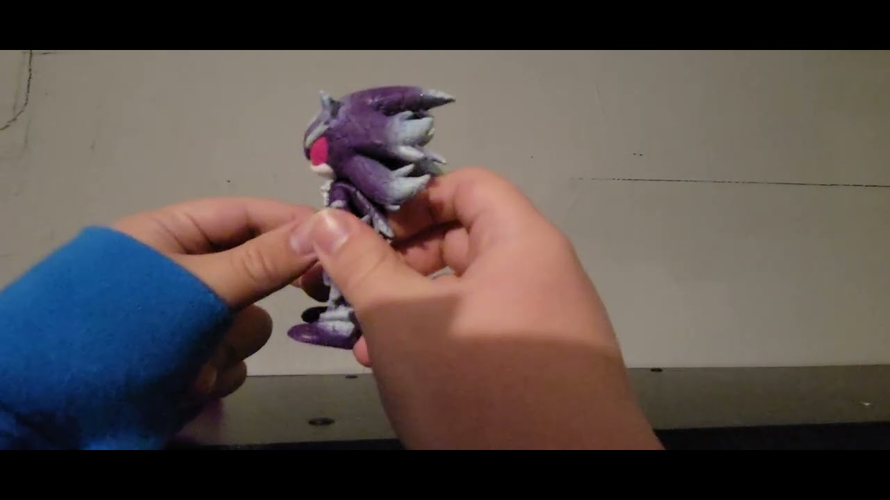 Sonic Jakks Pacific Mephiles 35th Anniversary figure Toy review 
