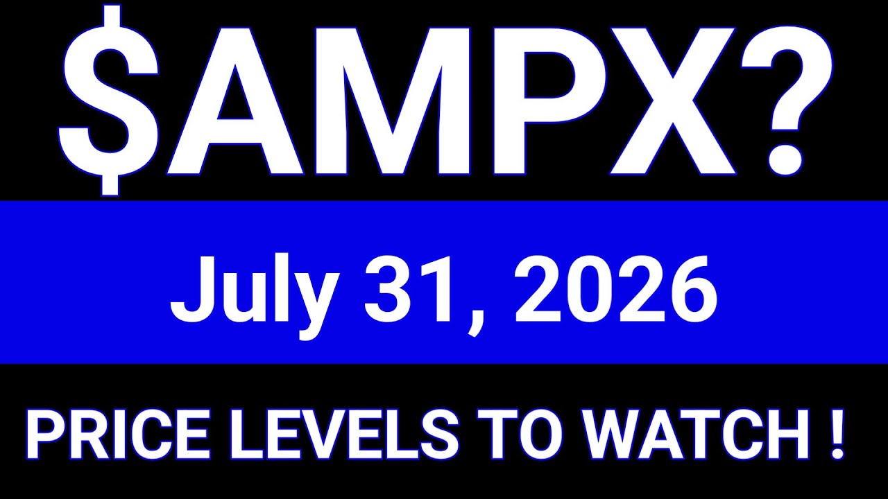 AMPX Stock (Amprius Technologies, Inc.) AMPX Stock Technical Analysis | July 31, 2026