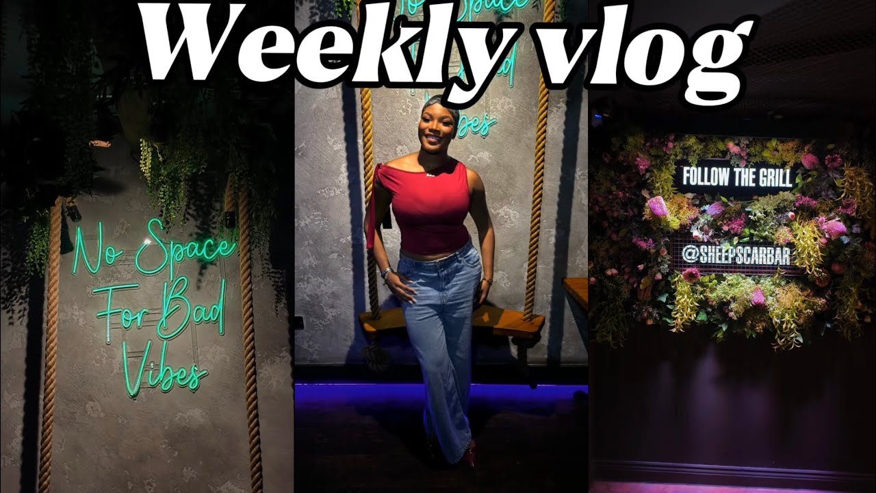WEEKLY VLOG: Solo date| GRWM| Skincare| Birthday Party| Girls night out| Real life moment 