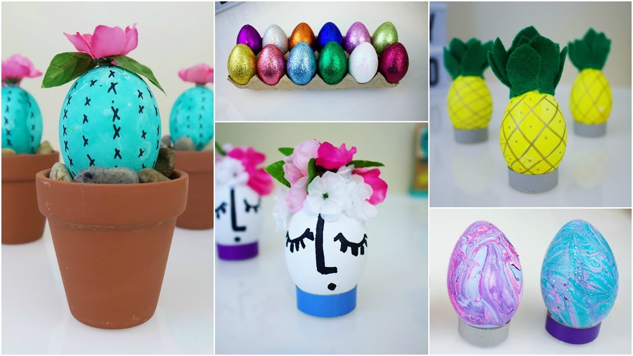 SIX CHEAP & EASY DIY EASTER EGG DESIGNS | PINTEREST INSPIRED