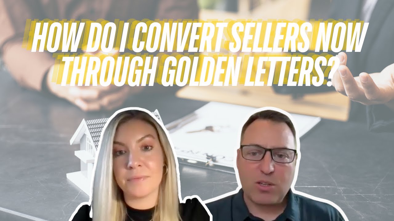 ✉️ How to Convert Sellers NOW Using Golden Letters