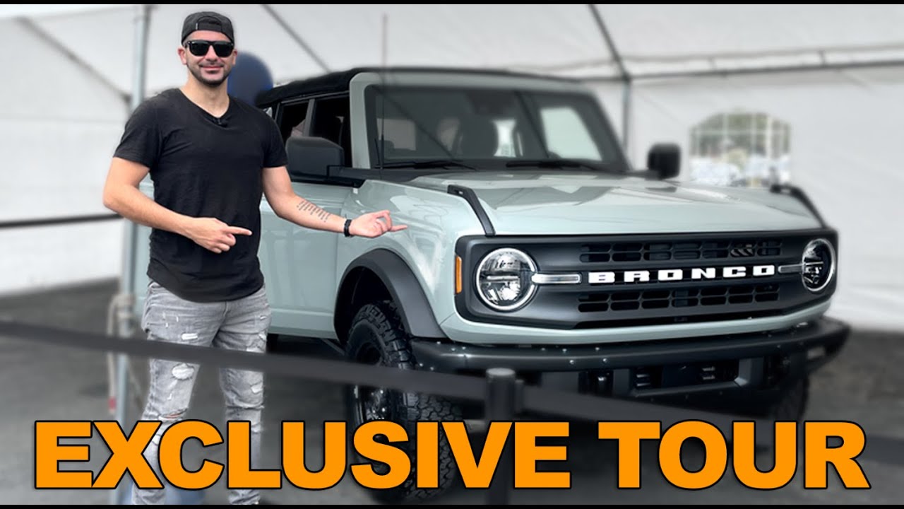 2021 FORD BRONCO IN DEPTH REVIEW - Exclusive Ford Demo and Jeep Wrangler Comparison