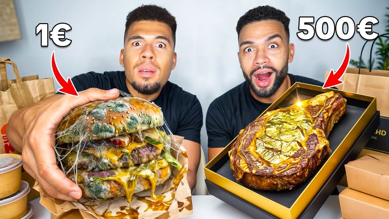 DAS BILLIGSTE VS TEUERSTE ESSEN VOM LIEFERDIENST! (SCHOCKIEREND)