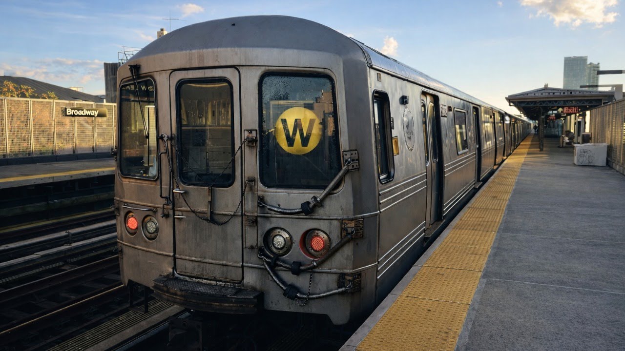 An Afternoon Rush Hour on the BMT Astoria Line