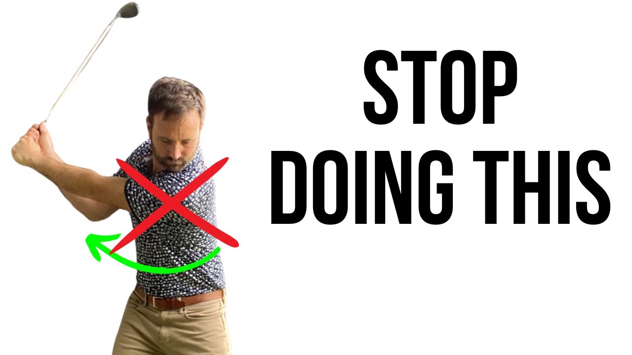 STOP Turning in the Backswing!!! Do This Instead