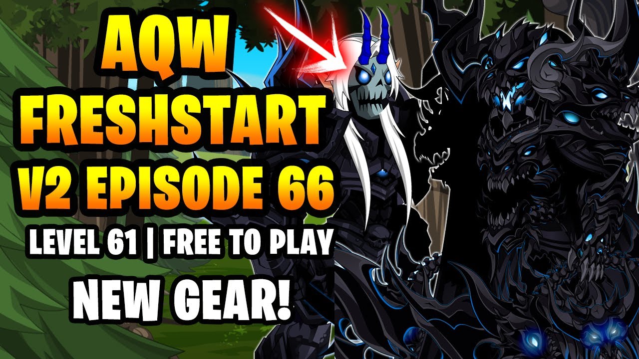 Spending My Legion Tokens! AQW Freshstart V2 F2P - Ep 66! New Class and Gear