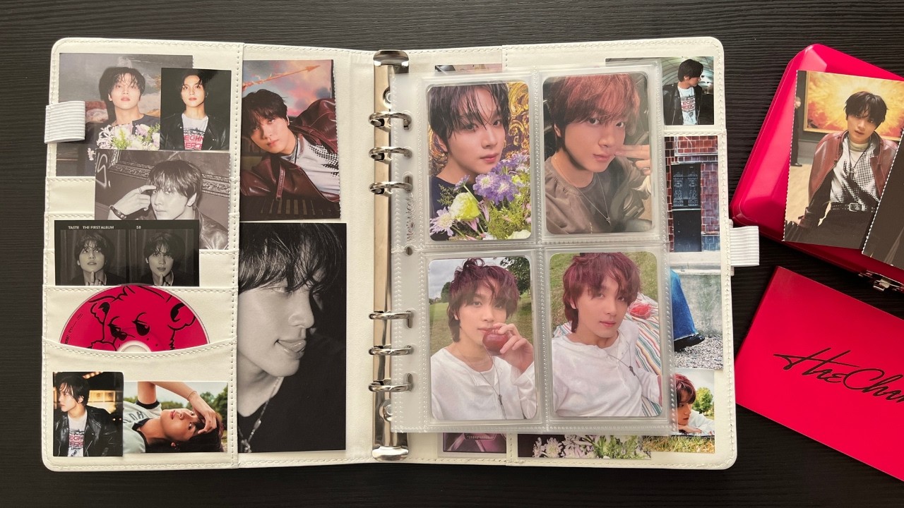 deco with me ꫂ❀ kpop binder upgrade (haechan taste, aespa, nct)
