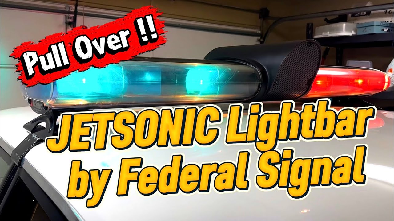 The JETSONIC Lightbar by Federal Signal