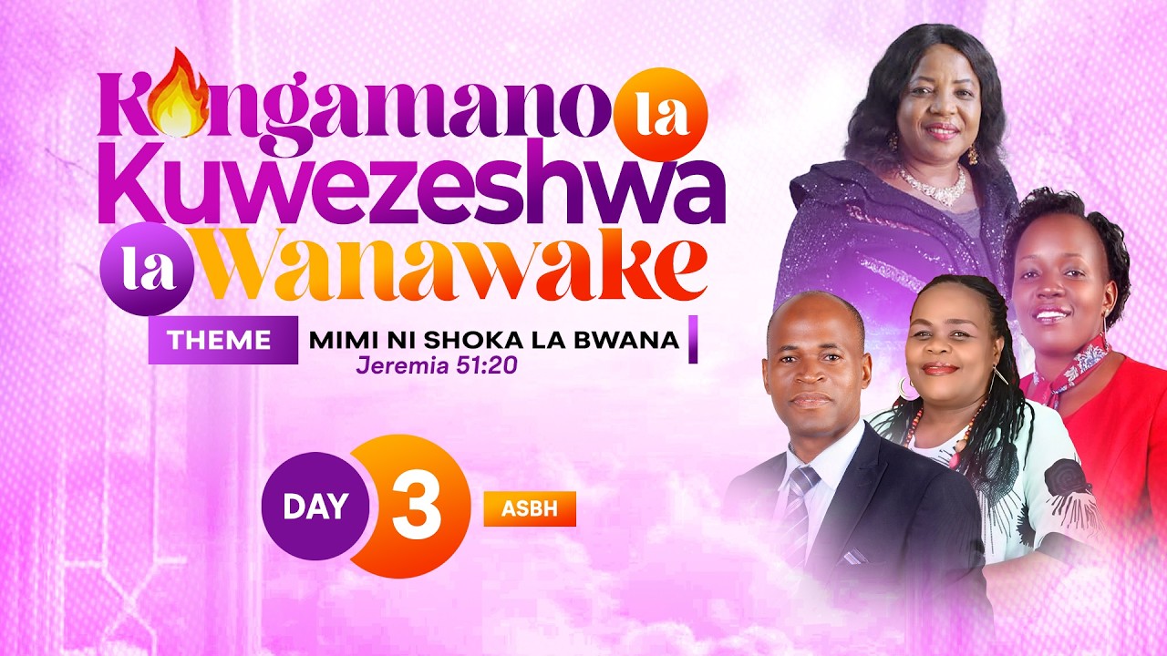 🔴LIVE: KONGAMANO LA KUWEZESHWA LA WANAWAKE || SIKU YA 3 ASUBUHI || REV JOY AYO-OLA || 07-02-2026